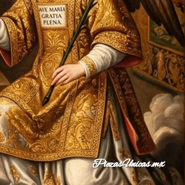 Óleo Cuzqueño Virgen de la Almudena - PU-0349